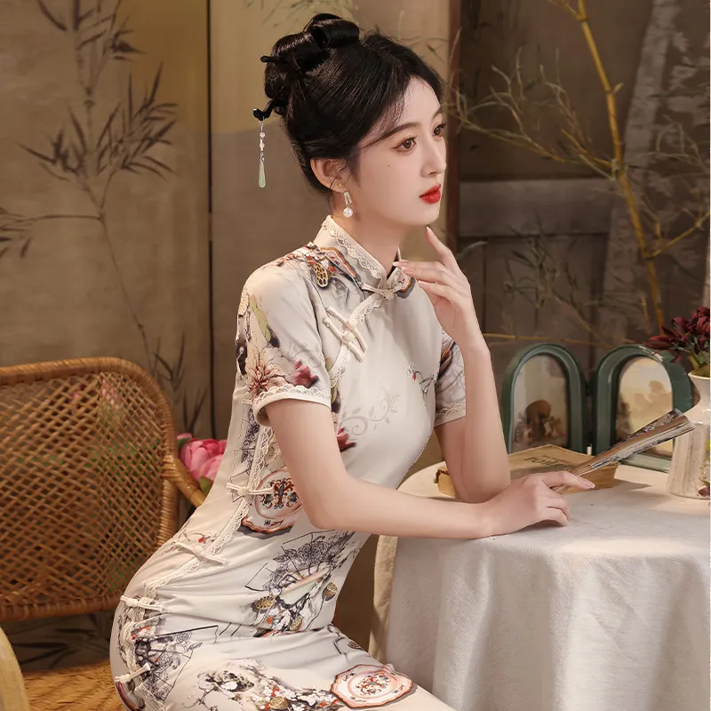 MJ Cheongsams Women's Image Color-2