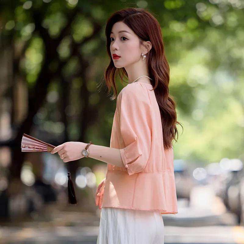 MJ Shirts Women's Pink-1