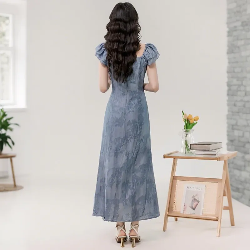 MJ Sleeveless Dresses Women's Haze Blue-1