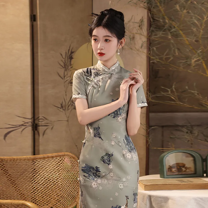 MJ Cheongsams Women's Image Color-4