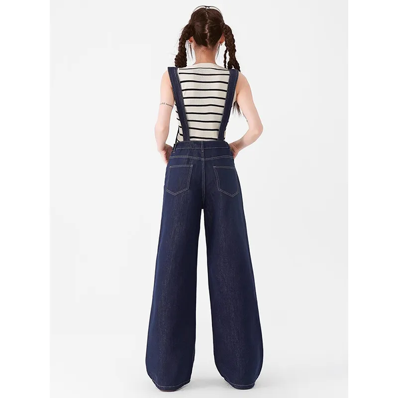 BRN Overalls Women's Dark Blue-4