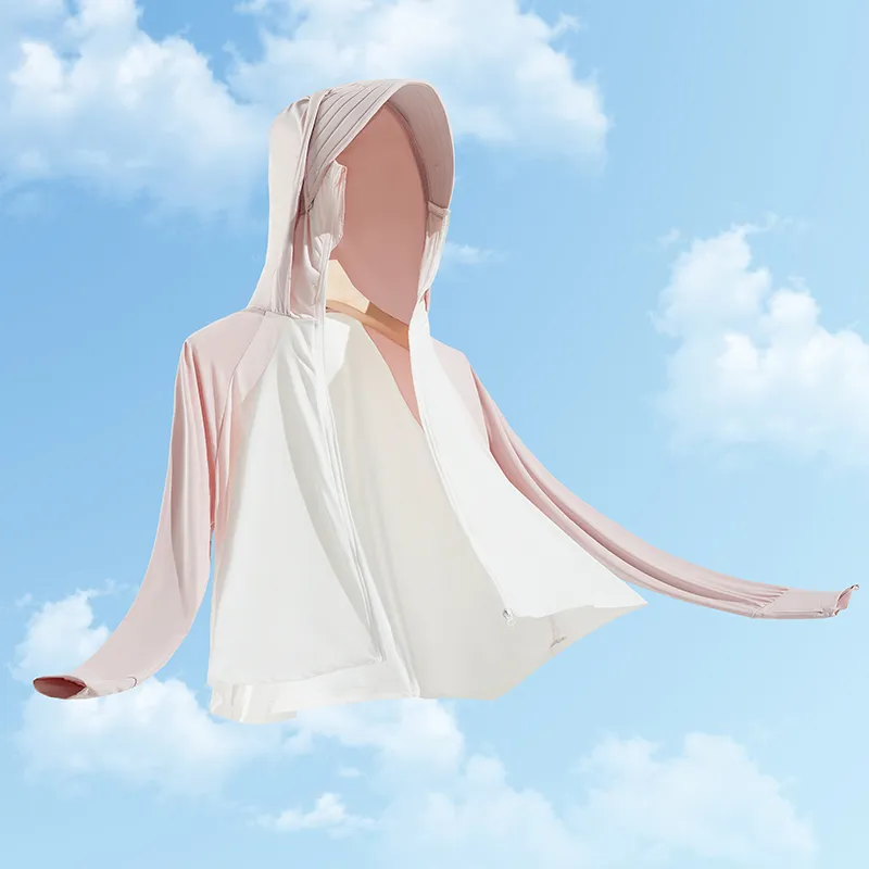 ZHIO Breathable UV Protection Sun Protection Clothing Women's-2
