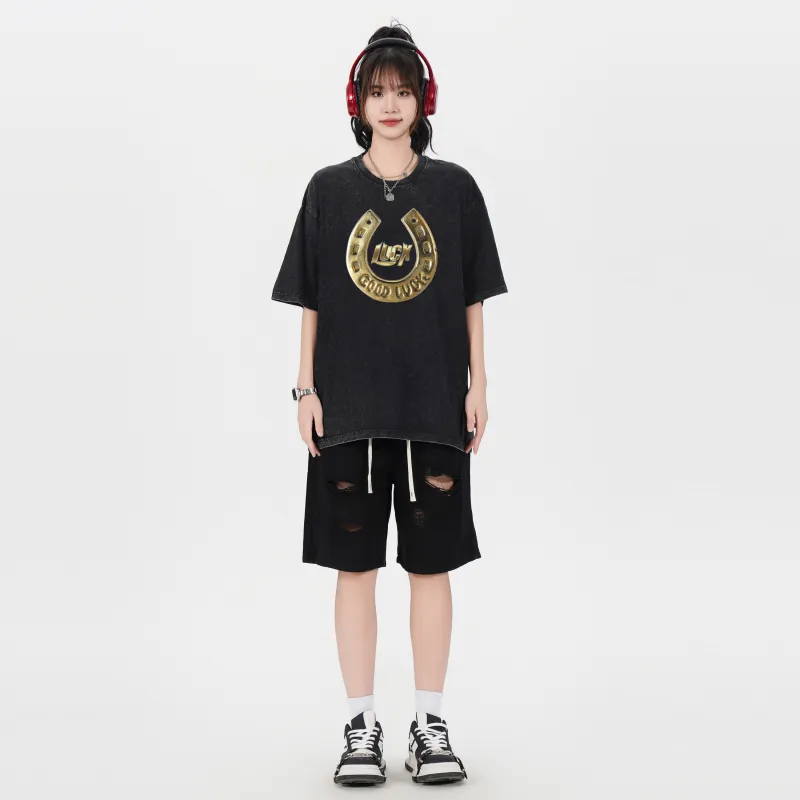 LUCX T Shirts Unisex-2