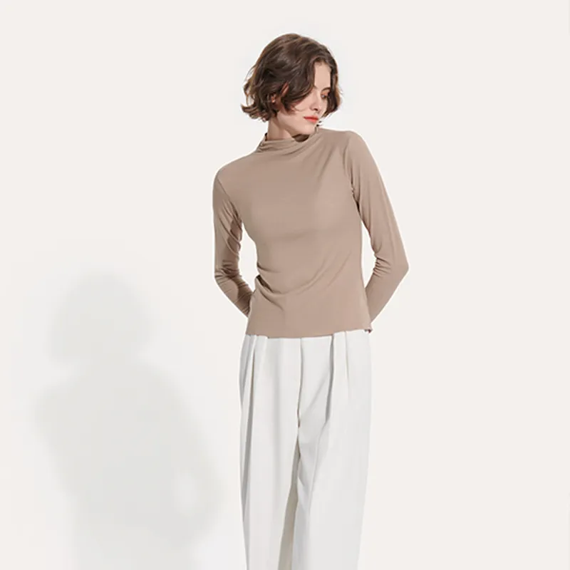 Ubras Muscle bottomed Clothing Series Thermal Top Women's-5