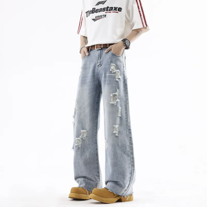 MUSCLETECH Jeans Unisex Blue-3
