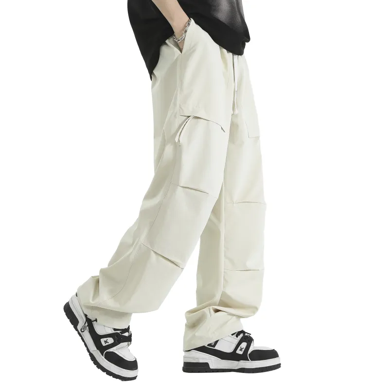 MUSCLETECH Cargo Pants Unisex Apricot-4