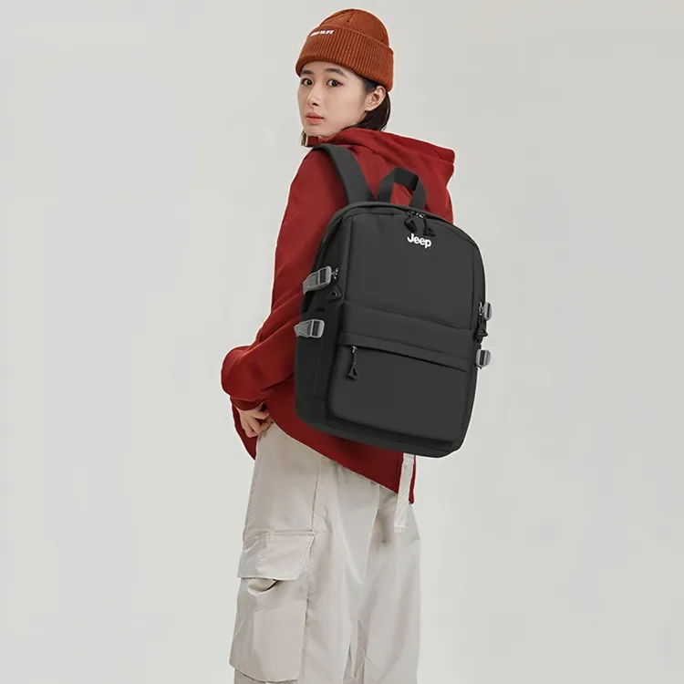 Jeep Nylon Backpack Laptop Bag Unisex Multicolor-1