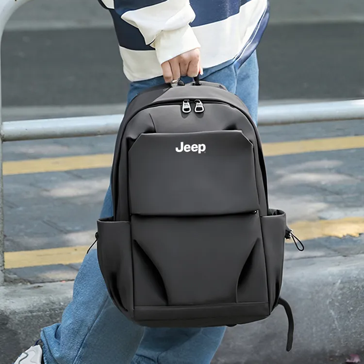 Jeep Nylon Backpack Unisex Multicolor-10