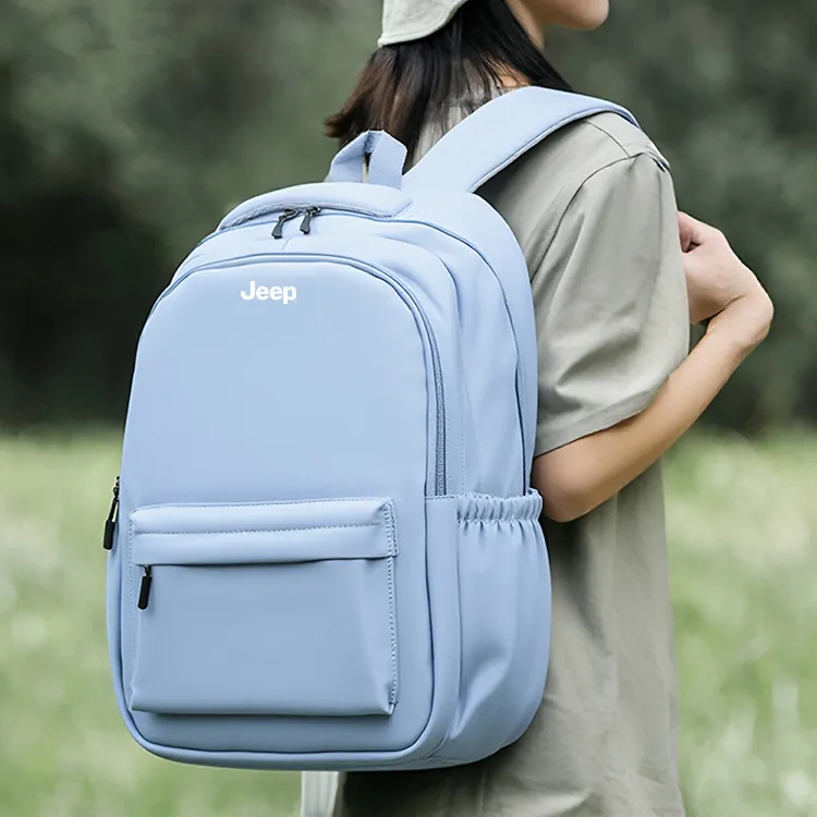 Jeep Nylon Backpack Unisex Black-8
