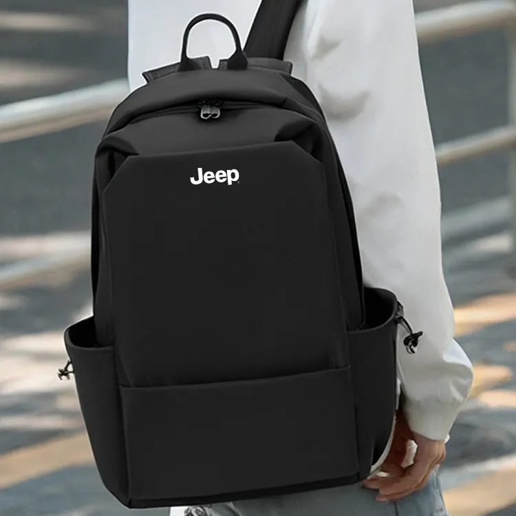 Jeep Polyester With Nylon Backpack Unisex Multicolor-3
