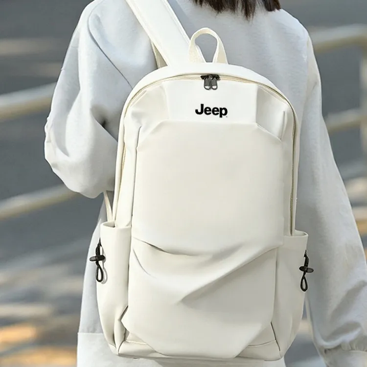 Jeep Polyester Backpack Regular Unisex Multicolor-4