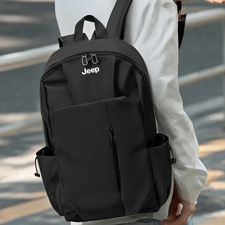 Jeep Polyester With Nylon Backpack Unisex Multicolor-1