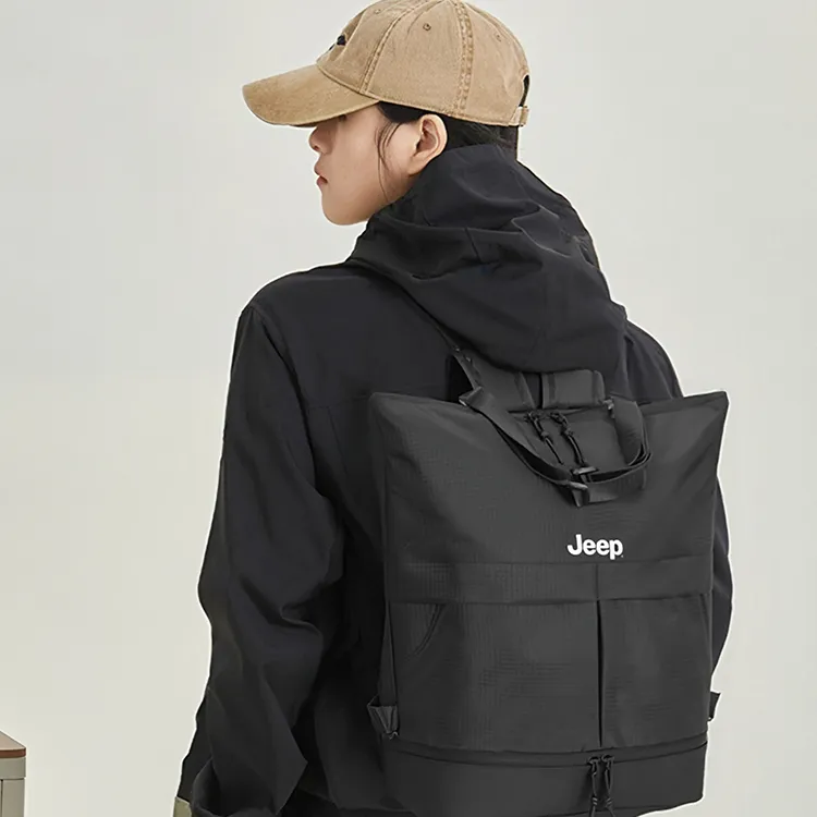 Jeep Nylon Backpack Unisex Multicolor-1