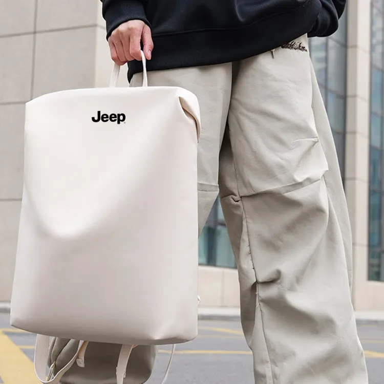 Jeep Nylon Backpack Unisex Multicolor-8