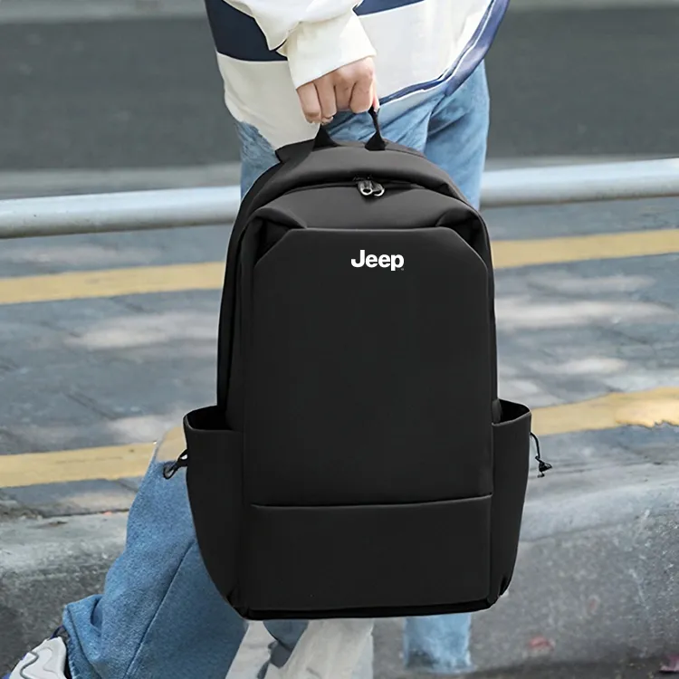 Jeep Polyester With Nylon Backpack Unisex Multicolor-4