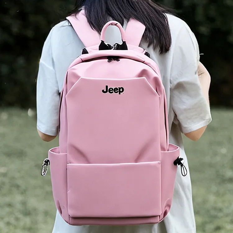 Jeep Polyester With Nylon Backpack Unisex Multicolor-13