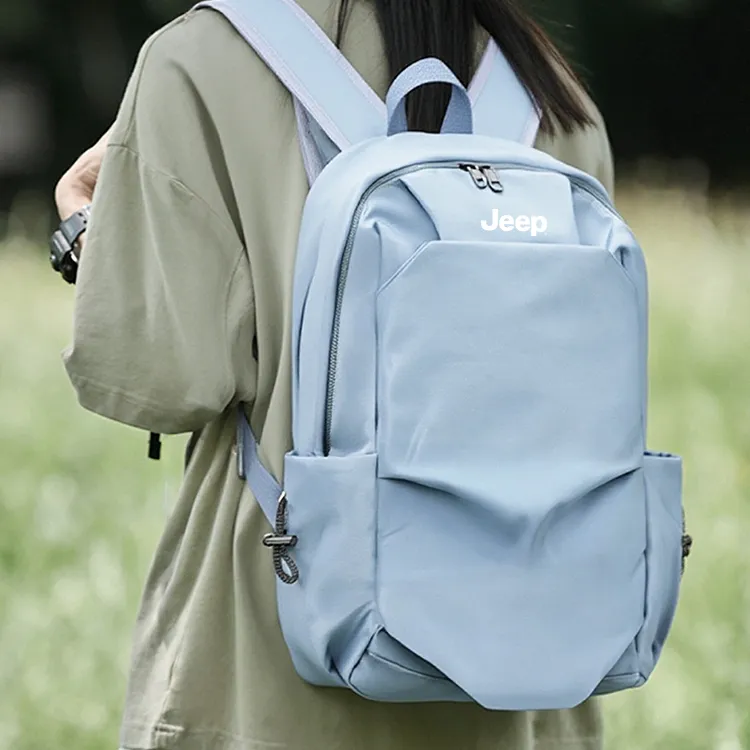 Jeep Polyester Backpack Regular Unisex Multicolor-7