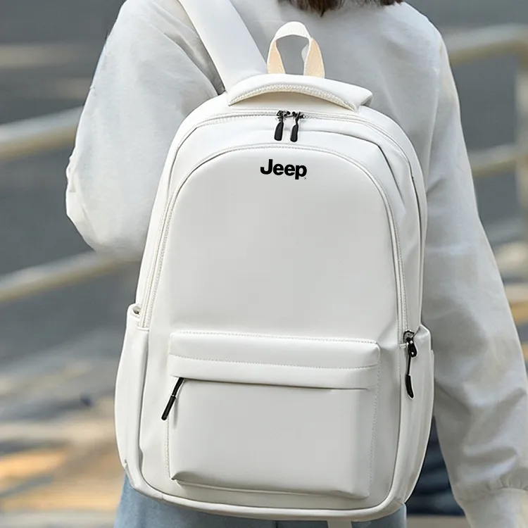 Jeep Nylon Backpack Unisex Black-6
