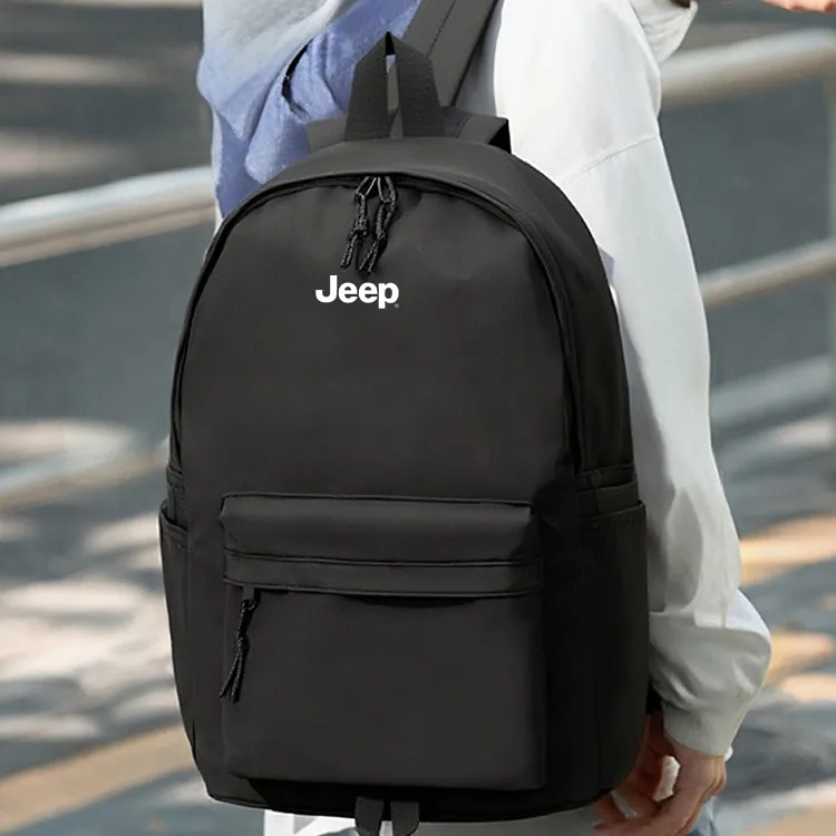 Jeep Nylon Backpack Laptop Bag Unisex Multicolor-2