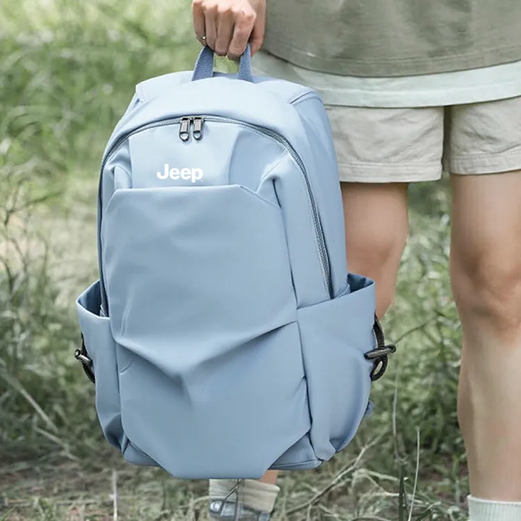 Jeep Polyester Backpack Regular Unisex Multicolor-8