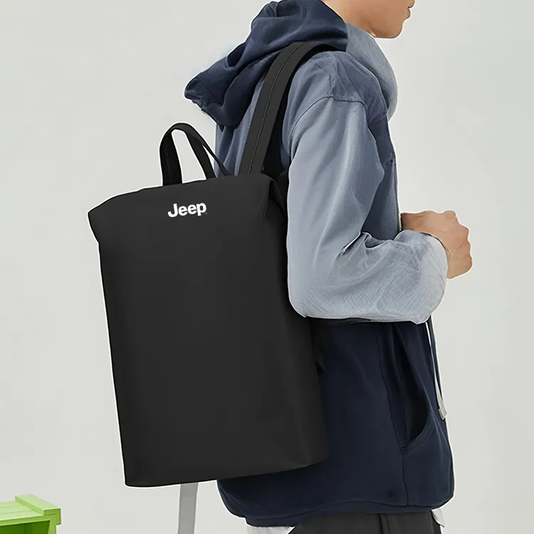 Jeep Nylon Backpack Unisex Multicolor-6