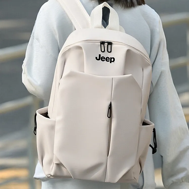 Jeep Polyester With Nylon Backpack Unisex Multicolor-3