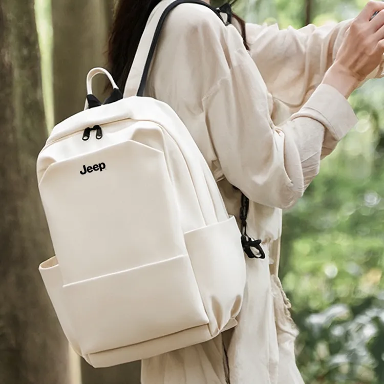 Jeep Polyester With Nylon Backpack Unisex Multicolor-7