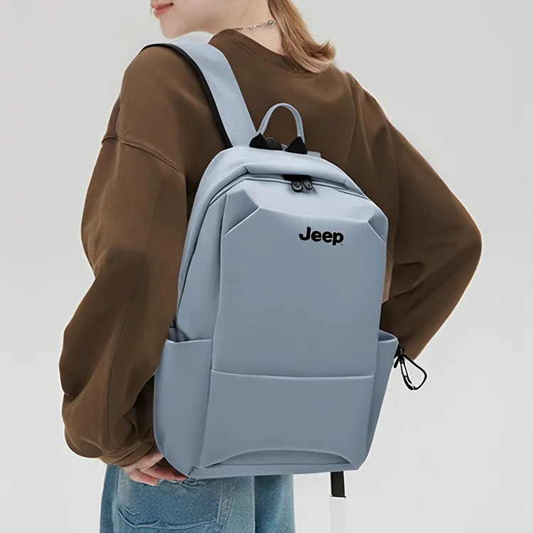 Jeep Polyester With Nylon Backpack Unisex Multicolor-9