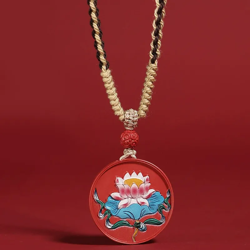 BYTHERE Reconstructed Cinnabar Necklaces Unisex-1