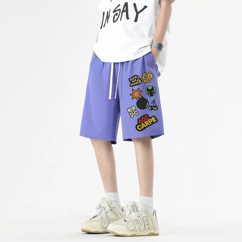A02 Casual Shorts Unisex-14