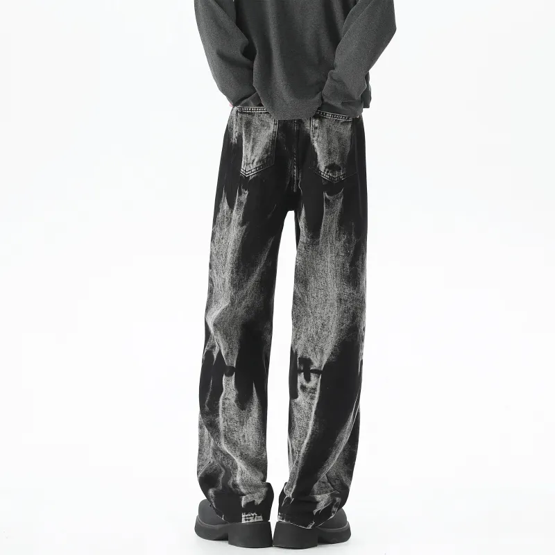 A02 Jeans Unisex Black Gray Color-4