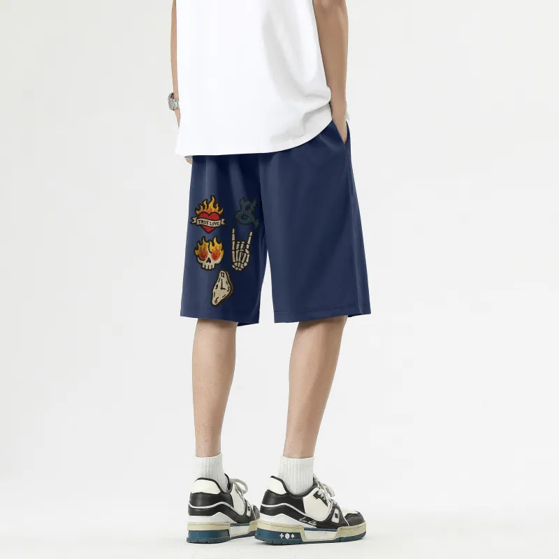 A02 Casual Shorts Unisex-8