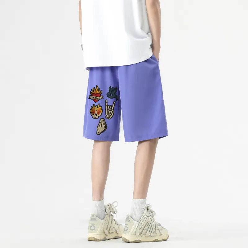 A02 Casual Shorts Unisex-15