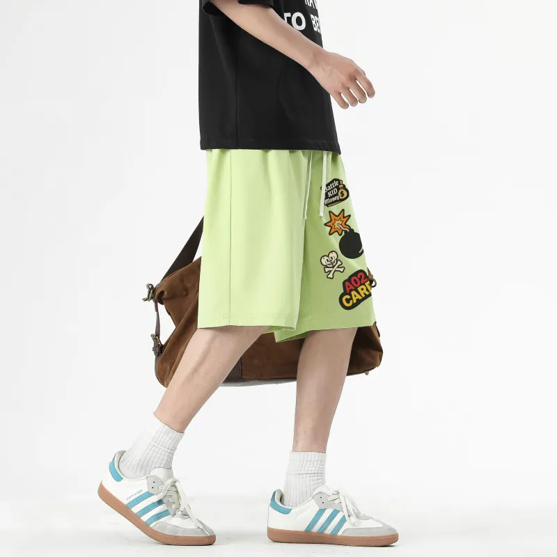A02 Casual Shorts Unisex-12