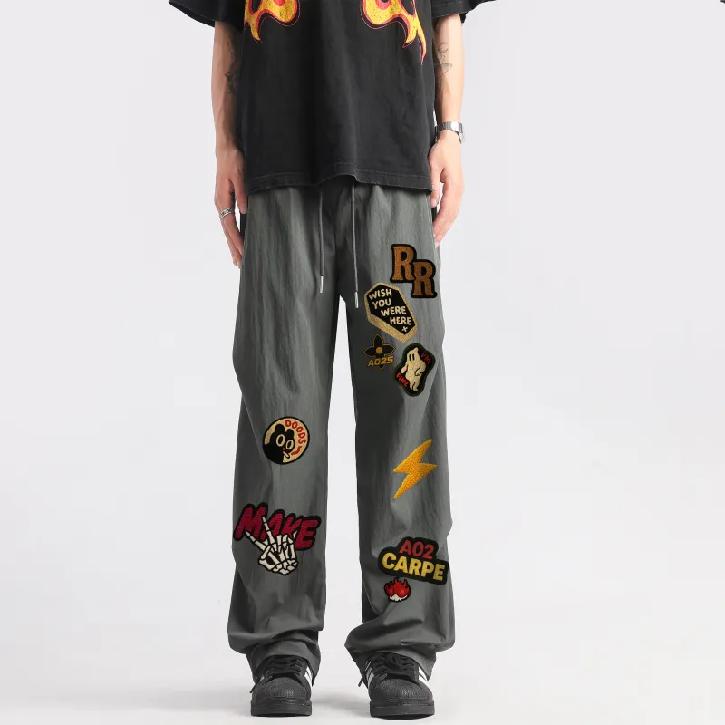 A02 Casual Pants Unisex-14