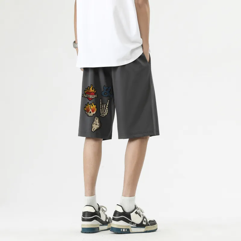 A02 Casual Shorts Unisex-3