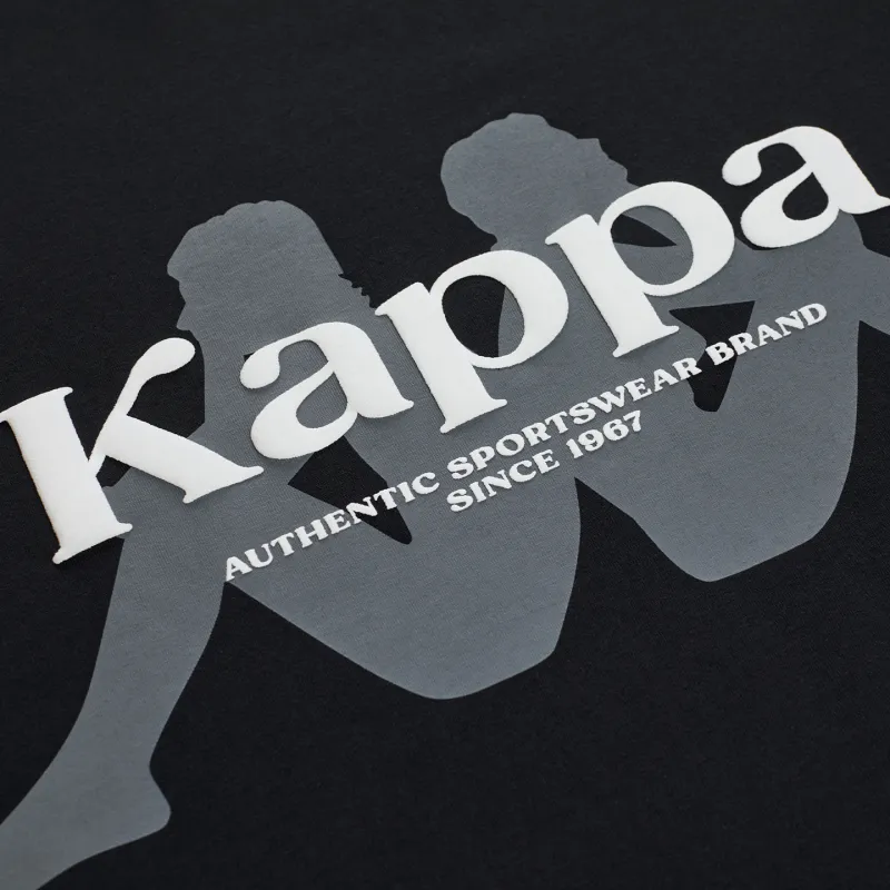 Kappa Fashion Comfortable Versatile Short Sleeved Casual T Shirt Unisex-5
