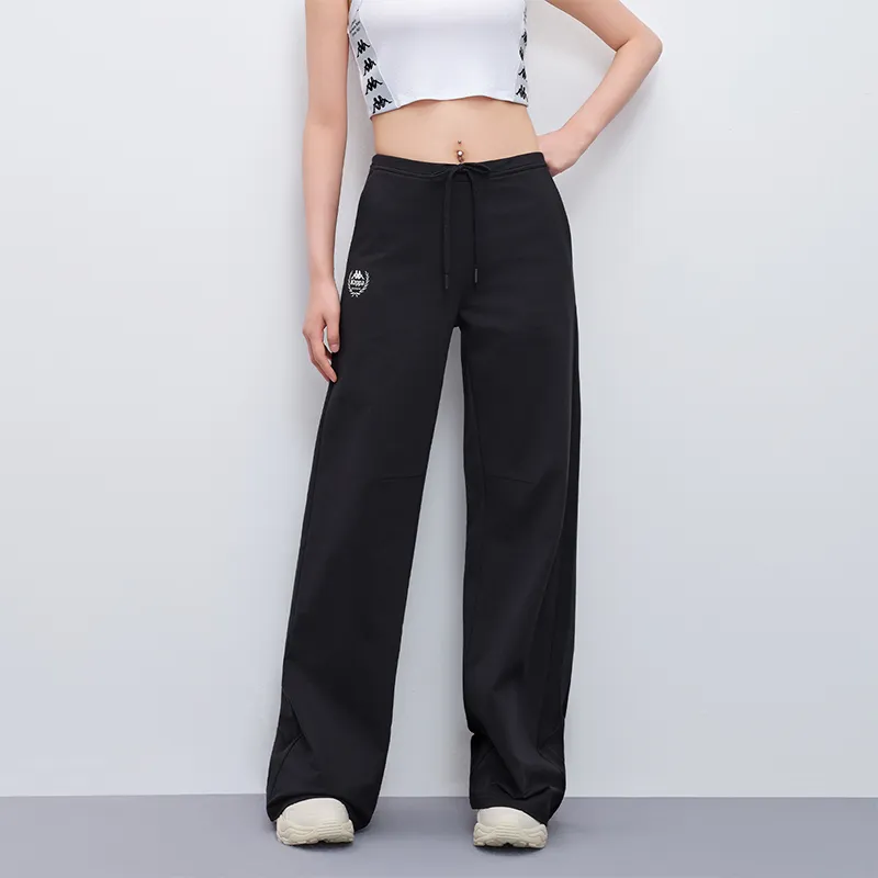 Kappa Casual Pants Women's Classic Black-4