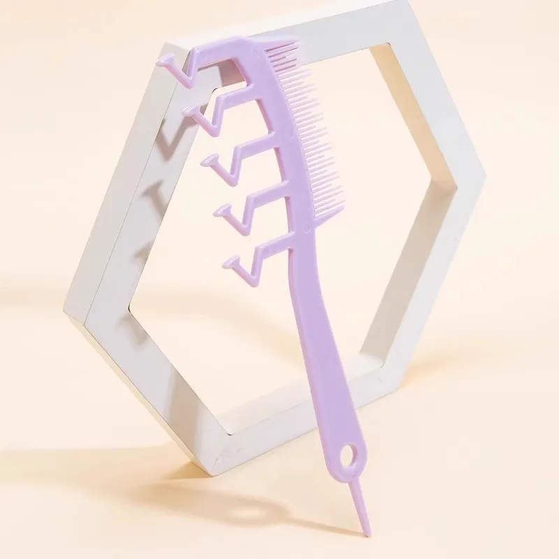 ZHENZI Volume At The Hairline With Z Shaped Hair Parting Comb High Cranial Vault-3