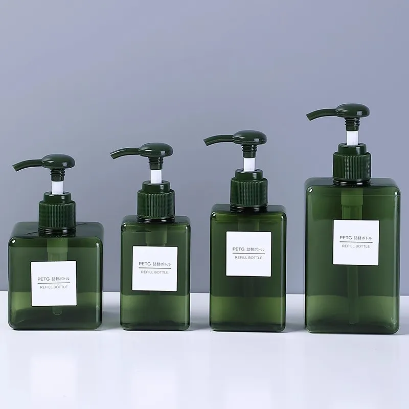 ZHENZI Travel Bottle Set Push Button Shower Gel, Shampoo, Hand Sanitizer Small Empty Bottle Portable Lotion Bottle-22