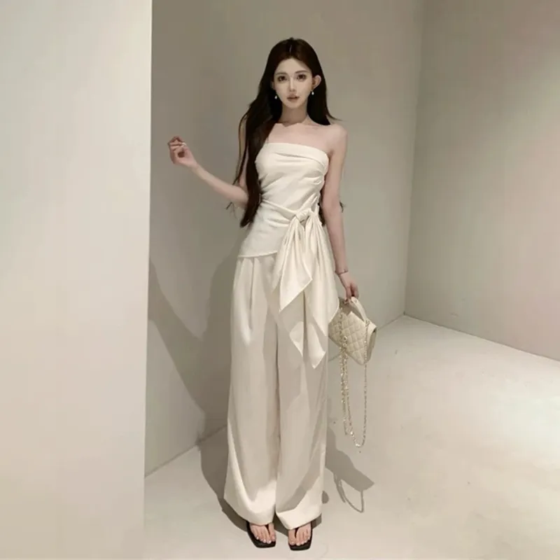 7 SEVFUN Casual Suit Women's White-4