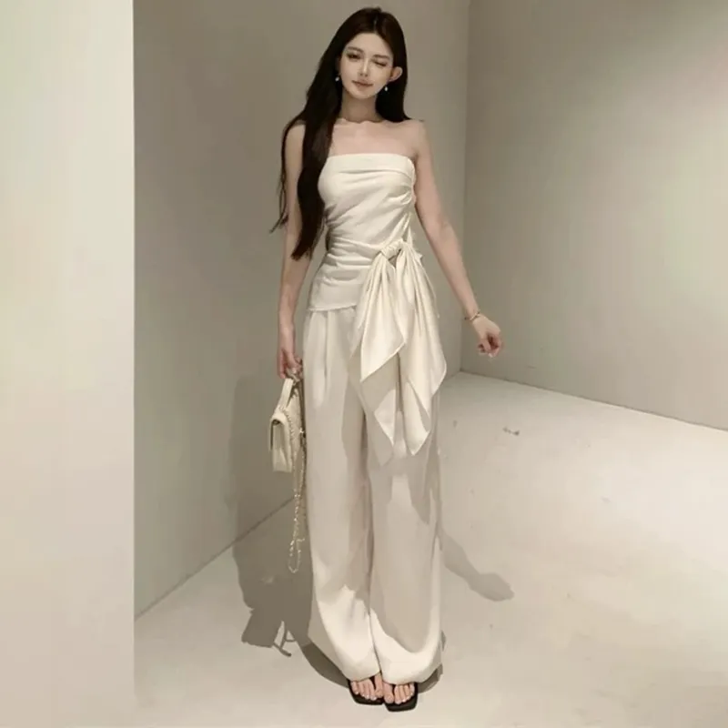 7 SEVFUN Casual Suit Women's White-2