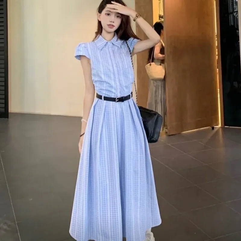 7 SEVFUN Short Sleeved Dress Women's-2