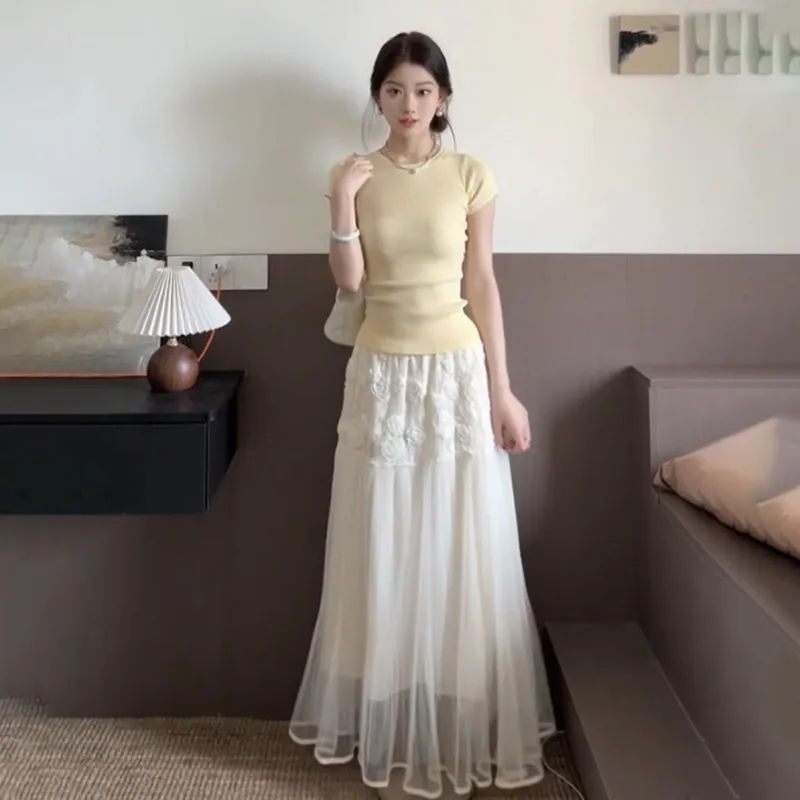 7 SEVFUN Two Piece Skirt Sets Women's-3