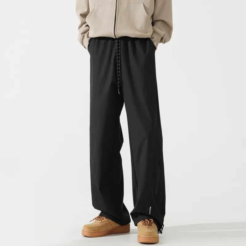 FAWENXIANGZI Windbreaker Pants Men's-3