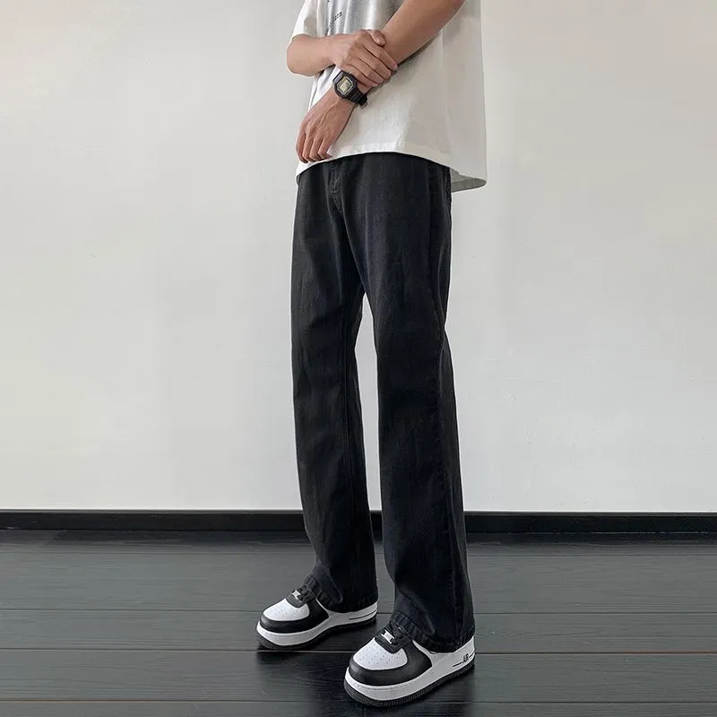 FAWENXIANGZI Jeans Men Black-2