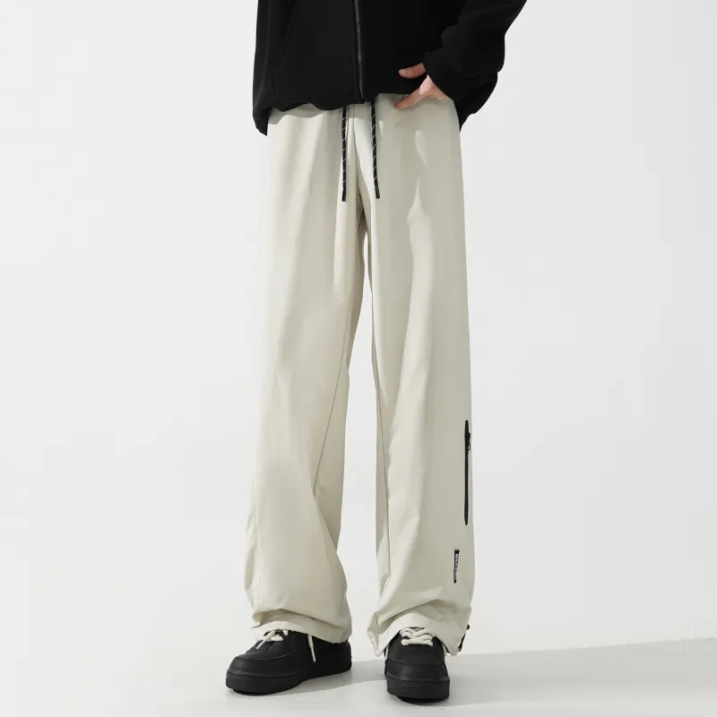 FAWENXIANGZI Windbreaker Pants Men's-12