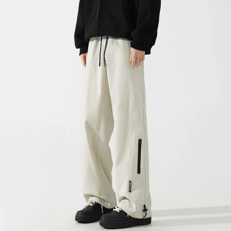 FAWENXIANGZI Windbreaker Pants Men's-14