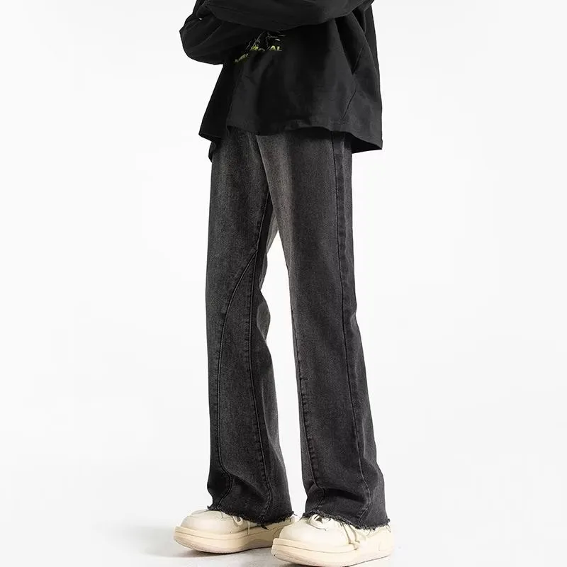 FAWENXIANGZI Jeans Men Black-2