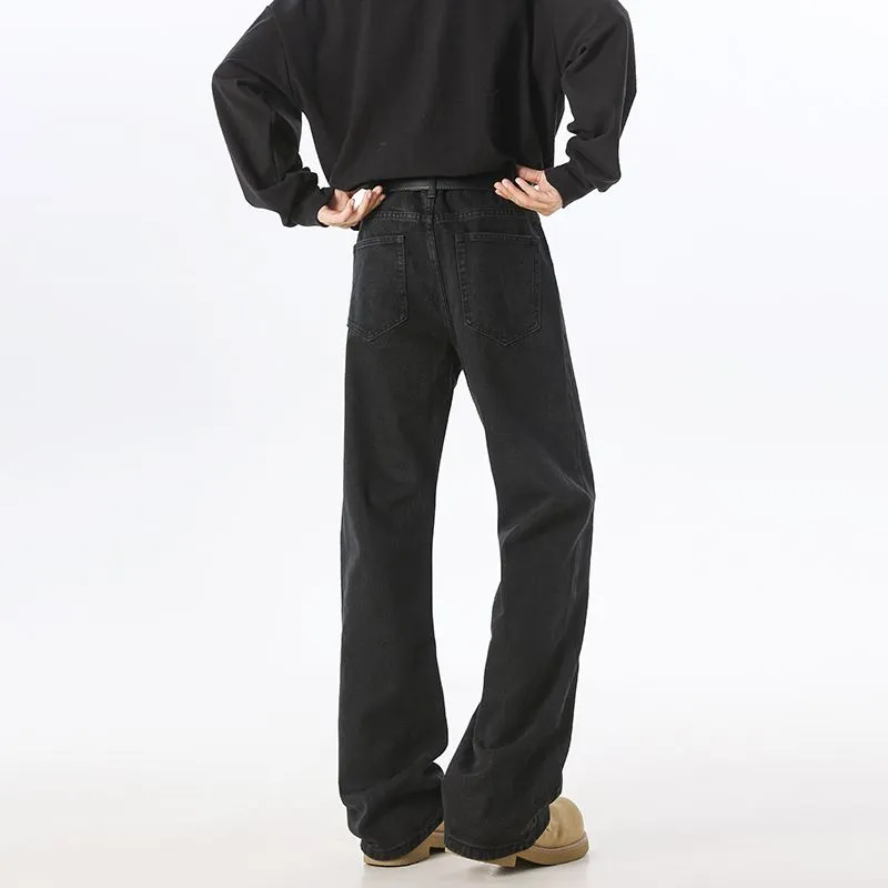 FAWENXIANGZI Jeans Men Black-4